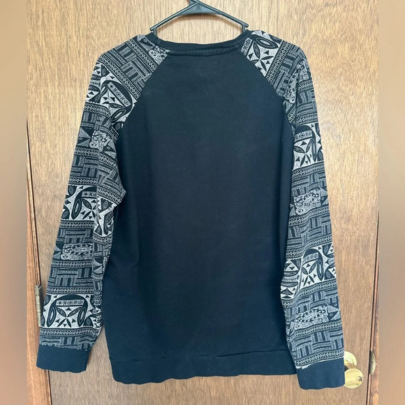 21 Men Shirt Small Black XL Tapestry Shoulders pocket Tee Streetwear - Picture 4 of 5